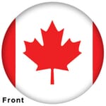 Canada Flag Ball 12lb